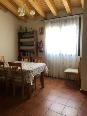 Zona de estar de El huerto de Lino