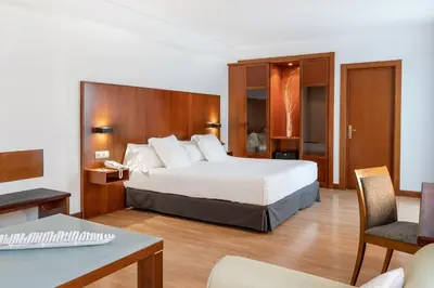 Cama o camas de una habitación en Vincci Ciudad de Salamanca