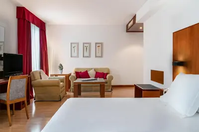 Cama o camas de una habitación en Vincci Ciudad de Salamanca
