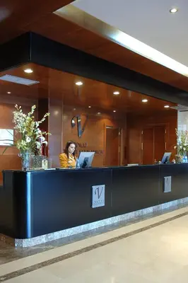 El vestíbulo o zona de recepción de Vincci Ciudad de Salamanca