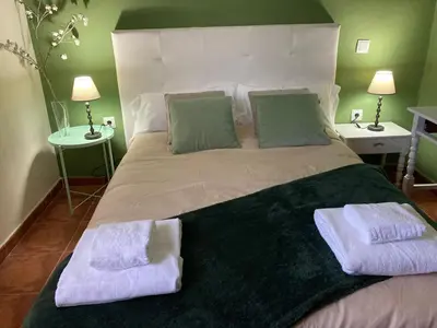 Cama o camas de una habitación en MIRADA A GREDOS