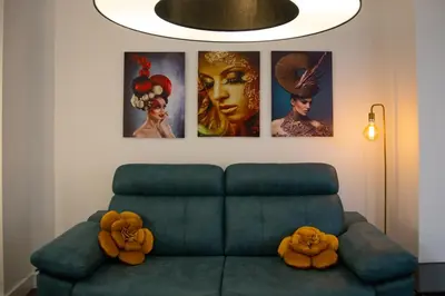 Zona de estar de Apartamentos Boutique Cervantes