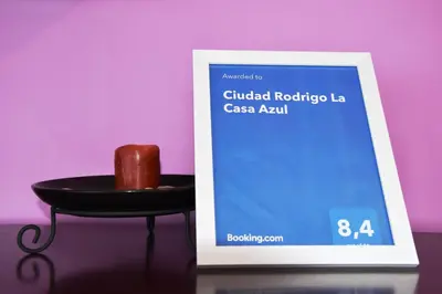 Plano de Ciudad Rodrigo La Casa Azul