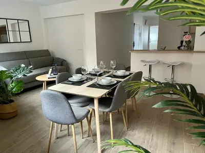 Zona de estar de Apartamento Turístico Clavellinas IV