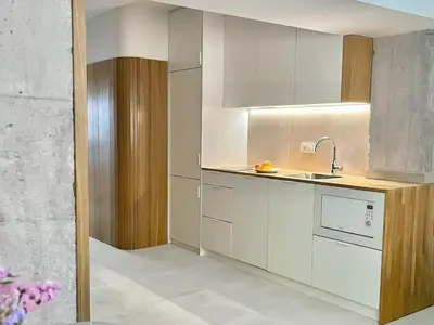 Una cocina o zona de cocina en Apartamento Turístico Clavellinas IV