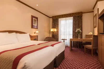 Cama o camas de una habitación en Eurostars Las Claras