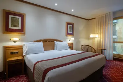 Cama o camas de una habitación en Eurostars Las Claras