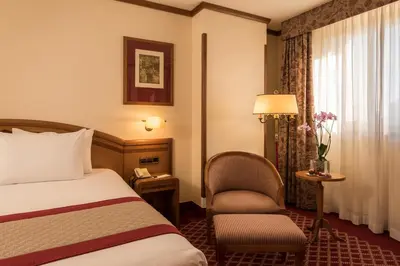 Cama o camas de una habitación en Eurostars Las Claras