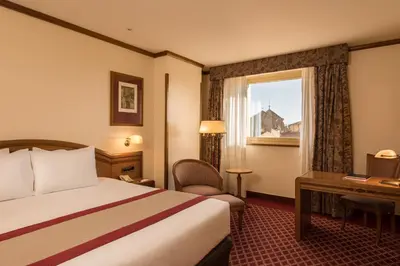 Cama o camas de una habitación en Eurostars Las Claras