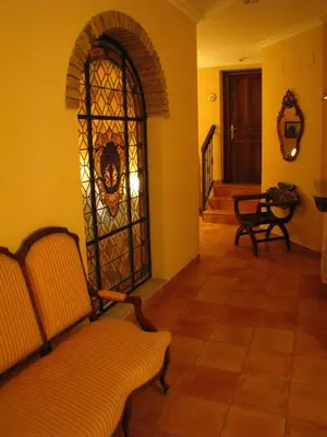 Zona de estar de Hotel Don Carlos Cáceres