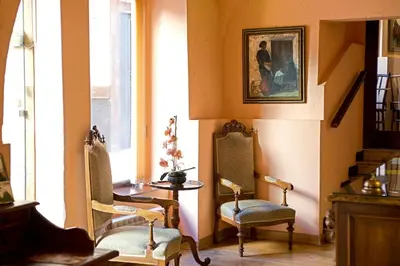 Zona de estar de Hotel Don Carlos Cáceres