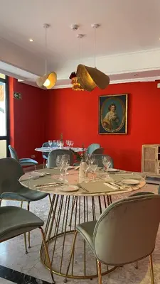 Zona de estar de AZZ Mérida Medea Hotel