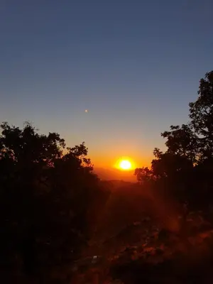Amanecer o atardecer desde la casa o chalet o alrededores