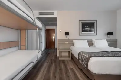 Cama o camas de una habitación en Exe Salamanca
