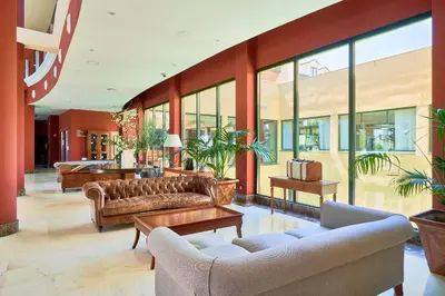 Zona de estar de Hotel Sonsoles Ávila