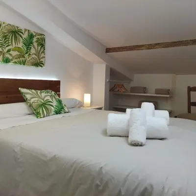 Cama o camas de una habitación en las llaves del arca