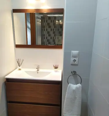 Un baño de las llaves del arca