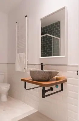 Un baño de Apartamentos EL SOHO INDUSTRIAL