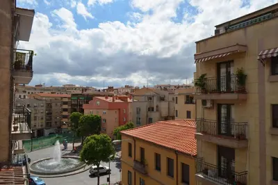 Vista general de Salamanca o vista desde el apartamento