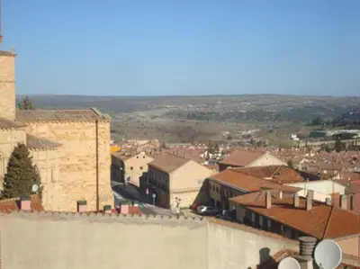 Vista general de Ávila o vista desde el apartamento