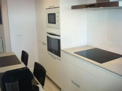 Una cocina o zona de cocina en Albatros (wifi y garaje)