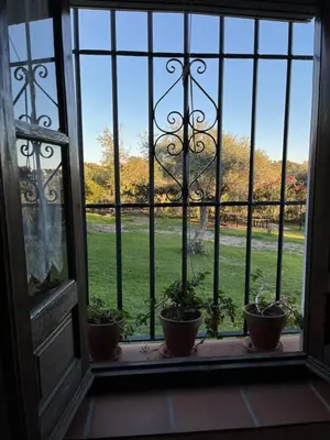 Jardín al aire libre en Casa Rural 