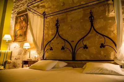 Cama o camas de una habitación en Hotel Boutique Posada Dos Orillas