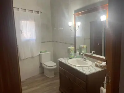 Un baño de Hostal Casa López