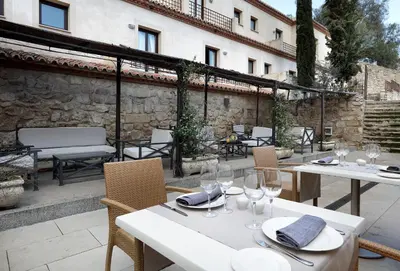Zona de estar de Eurostars Palacio de Santa Marta