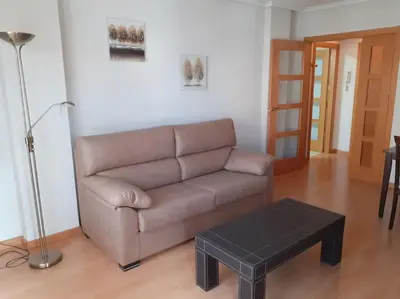 Zona de estar de El pisito de Irene