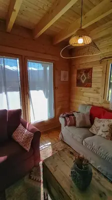 Zona de estar de Casa rural El Bujo