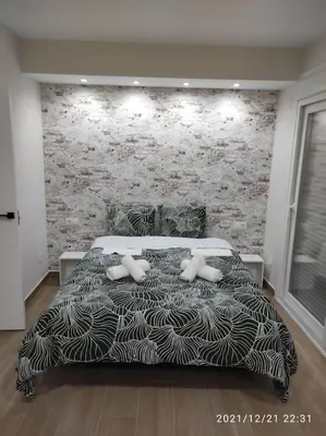 Cama o camas de una habitación en Bonita y amplia casa con patio, en centro ciudad