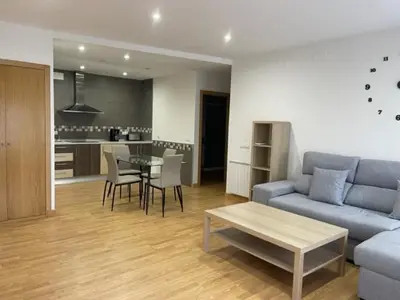 Una cocina o zona de cocina en Apartamentos Turísticos LOS BARRUECOS