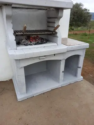 Barbacoa disponible para clientes en the country house