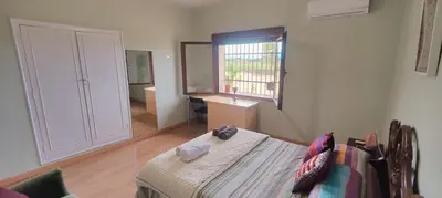 Cama o camas de una habitación en Casa Rural Finca San Bernardo 3 estrellas