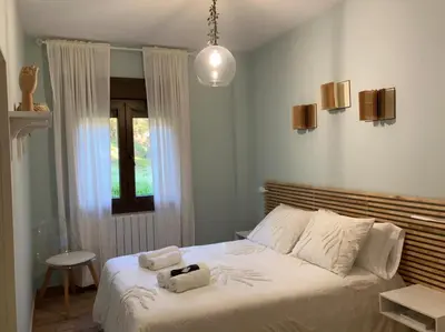 Cama o camas de una habitación en Apartamento Las Campanitas