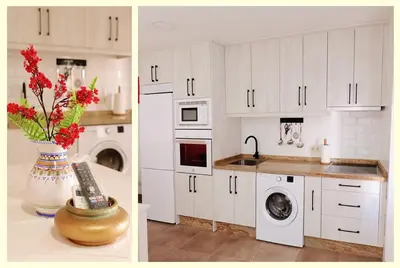 Una cocina o zona de cocina en Casa Rural Ardwina II
