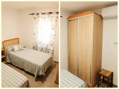 Cama o camas de una habitación en Casa Rural Ardwina II