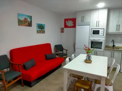 Una cocina o zona de cocina en Casa Rural Ardwina II