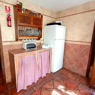 Una cocina o zona de cocina en Casa Vaélico
