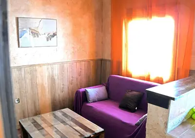 Cama o camas de una habitación en Casa Vaélico