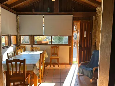 Zona de estar de Casa Rural Naranja