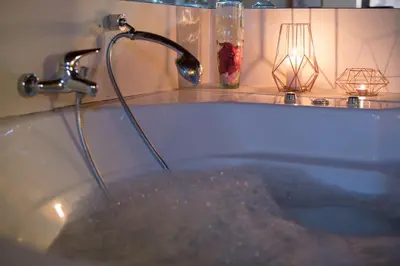 Un baño de Casa Quimera
