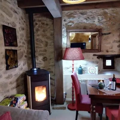 Zona de estar de Casa Quimera