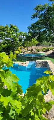Piscina en o cerca de Casa Rural Amarilla