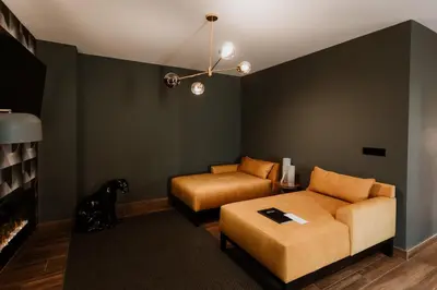 Zona de estar de Apartamentos Boutique Heritage