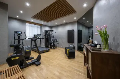 Gimnasio o instalaciones de fitness de Hotel Rector