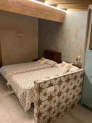 Cama o camas de una habitación en Casa Manadero