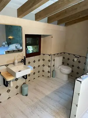 Un baño de Casa Manadero