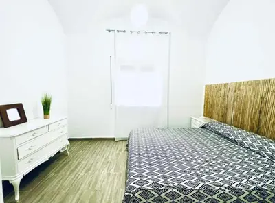 Cama o camas de una habitación en Casa con Encanto